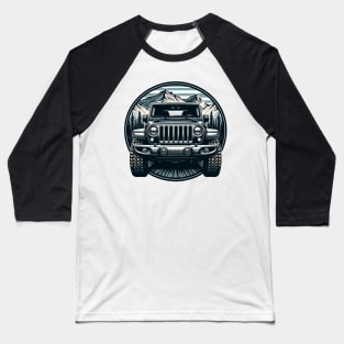 Jeep Wrangler Baseball T-Shirt